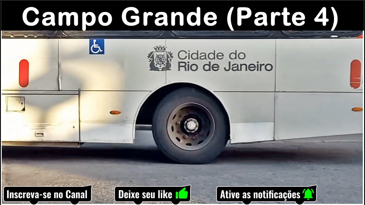 Campo Grande (Parte 4) - Movimentação de ônibus Rio de Janeiro #movimentaçãodeônibus #campogrande