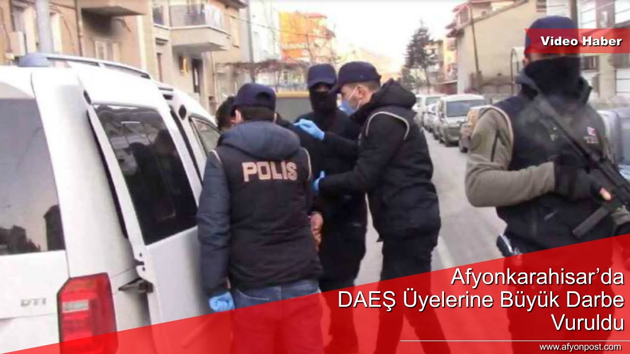 Afyonkarahisar&rsquo;da nefes kesen DEAŞ operasyonu