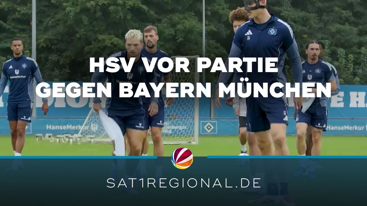 HSV vor Bundesliga-Duell gegen Bayern M&uuml;nchen