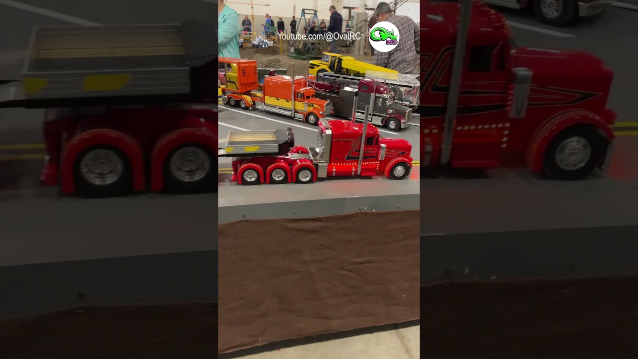 So many really nice RC trucks at this show