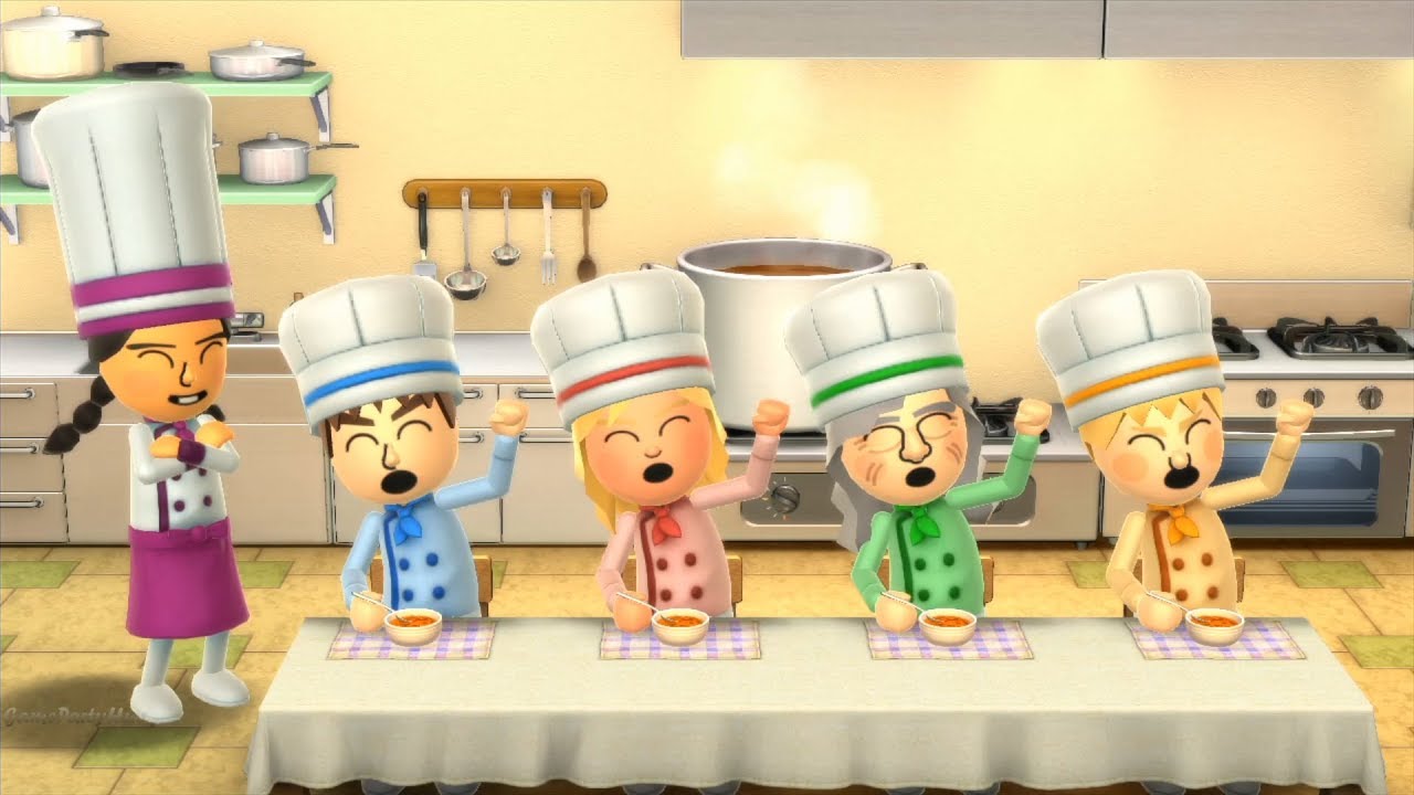 Wii Party U Battle of The Minigames( Master Difficulty )Joana vs Olga vs Joost vs Binz