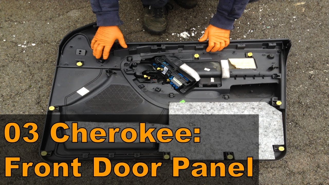 2003 Jeep Grand Cherokee Laredo: Remove Front Door Panel