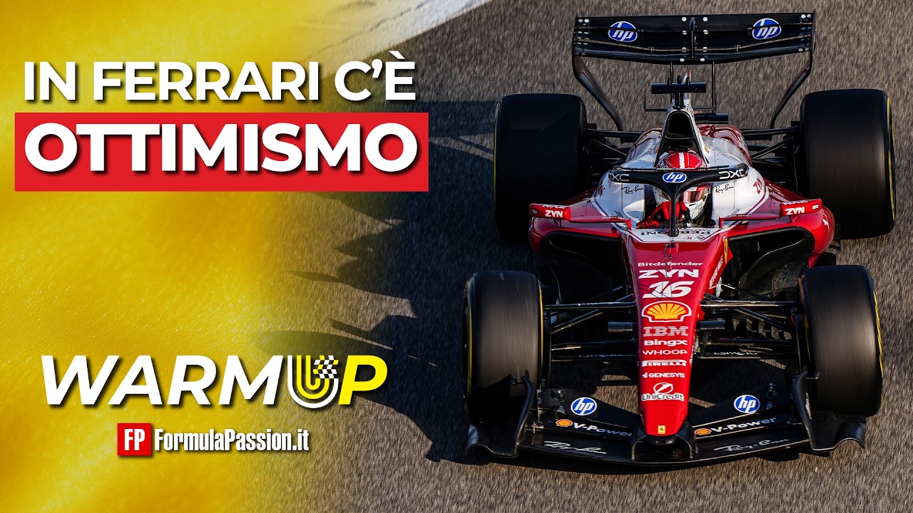 L'OTTIMISMO DI PIERO FERRARI | WarmUp F1 155 - 4/3