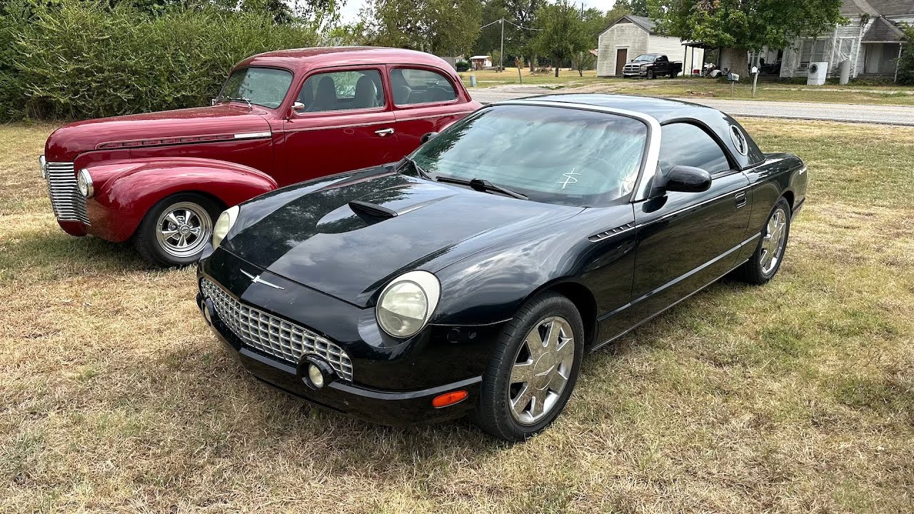 I was the ONLY BIDDER on this 2002 Ford Thunderbird Got it for HALF PRICE Clean Title!
