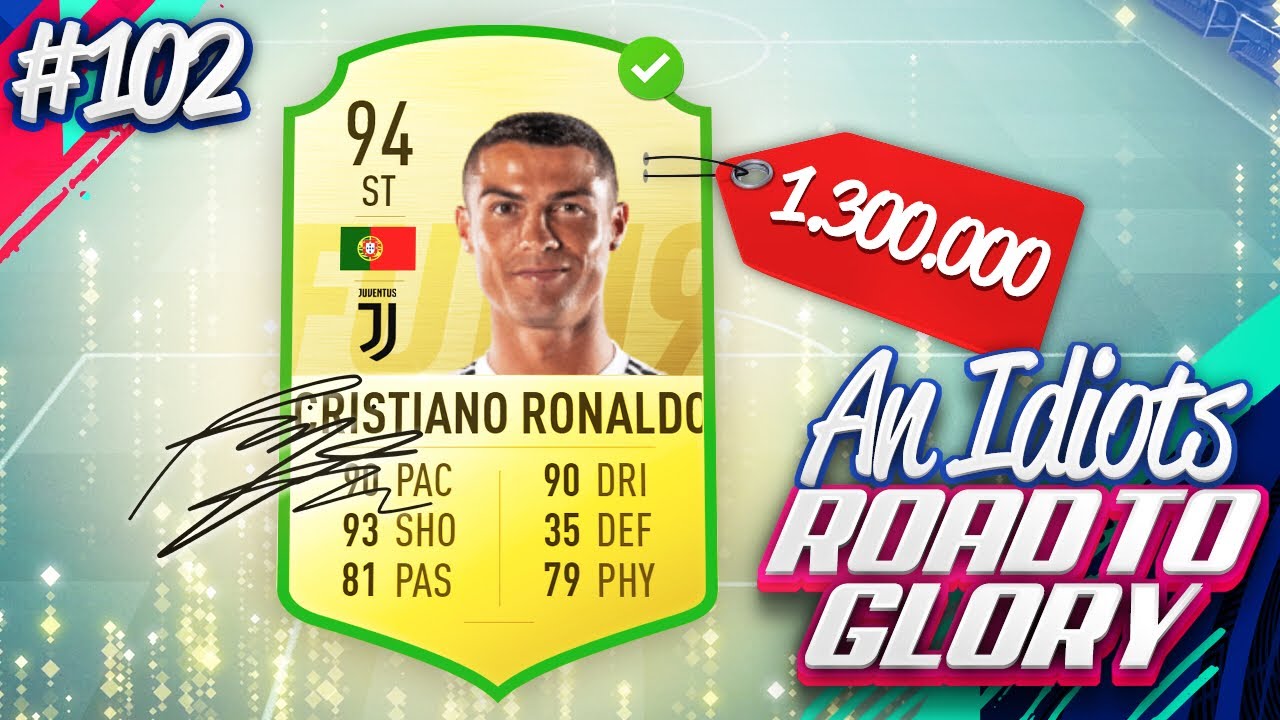 BUYING CR7 AND BUILDING A NEW TEAM!!! AN IDIOTS FIFA 19 ROAD TO GLORY!!! Episode 102