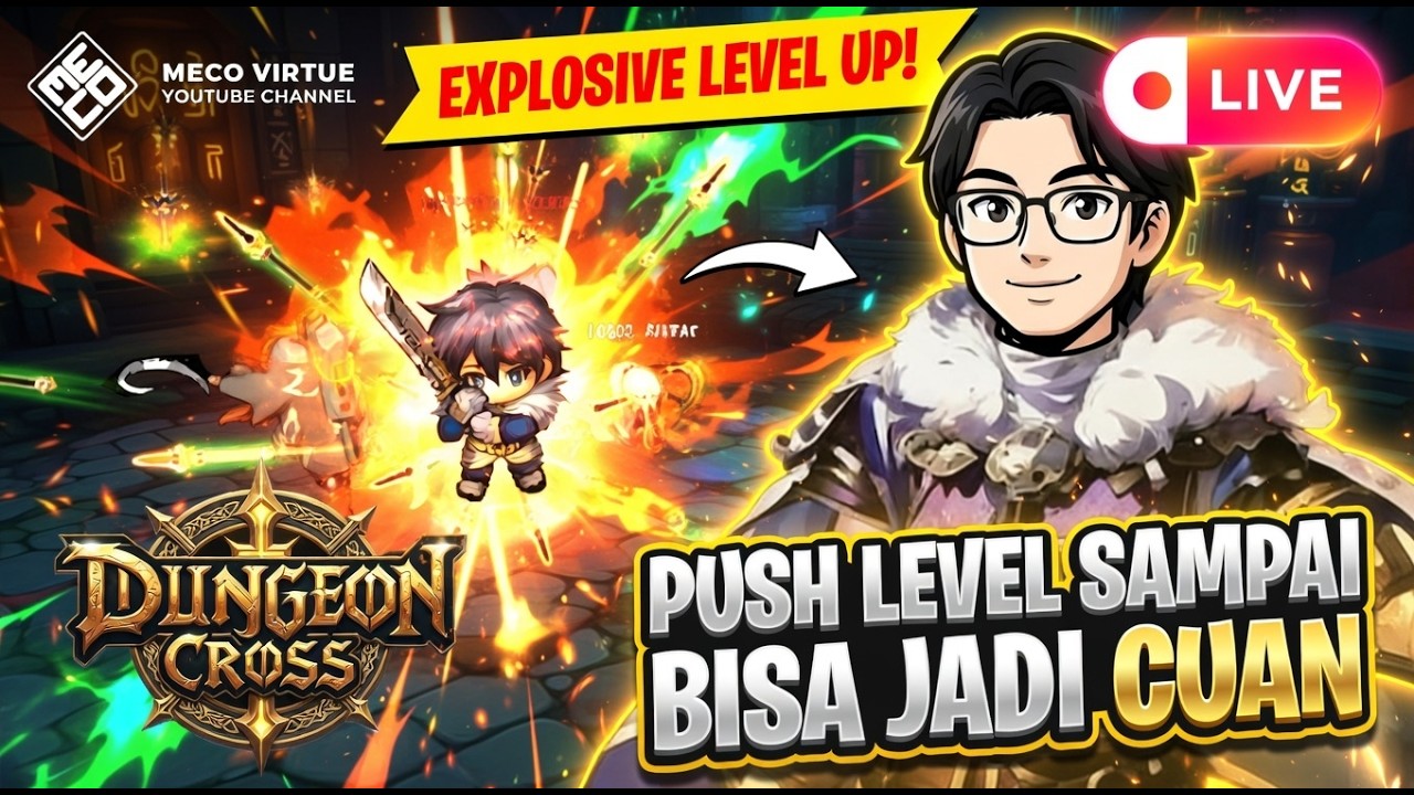 🔴 Lanjut Lagi Gas Level 35 Buka Menu Cuan  - MECO LIVE 2026 #30