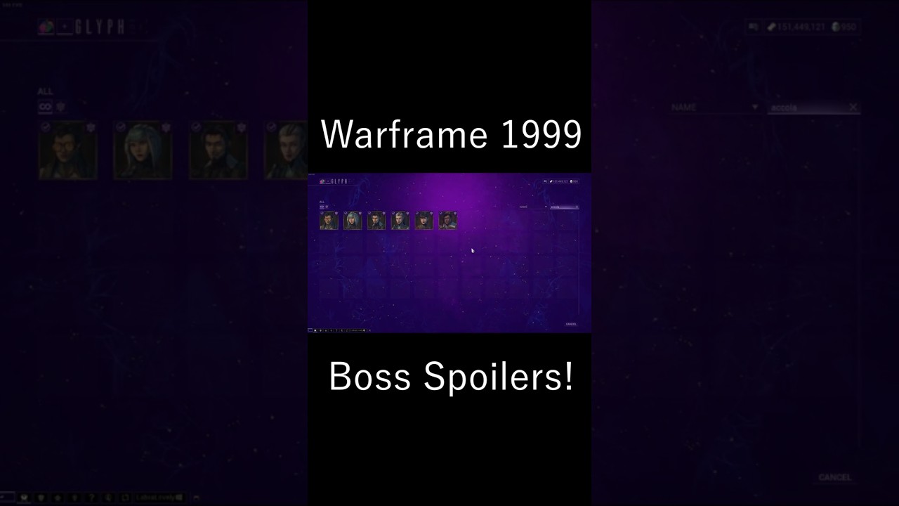 Secret Hex Glyphs in Warframe 1999! #warframe #warframe1999 #spoiler  #warframeislife #gaming