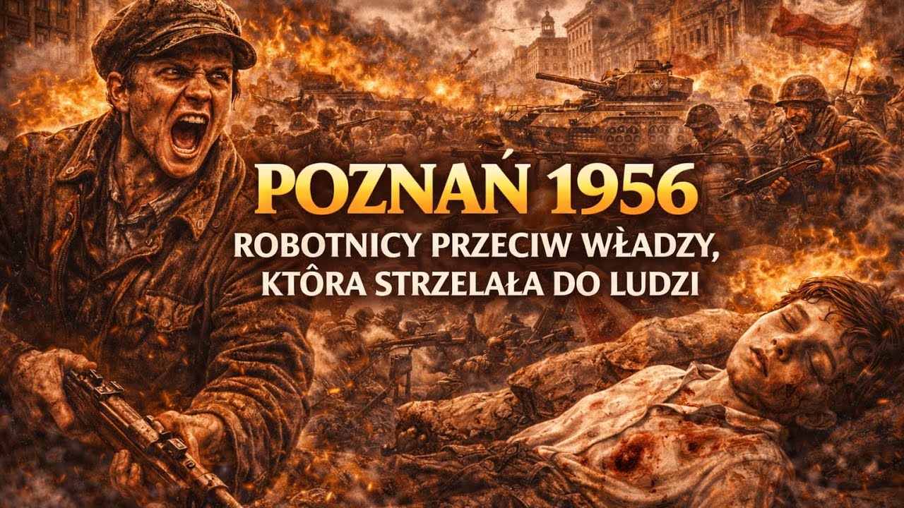 Poznań 1956 | Robotnicy przeciw władzy, kt&oacute;ra strzelała do ludzi