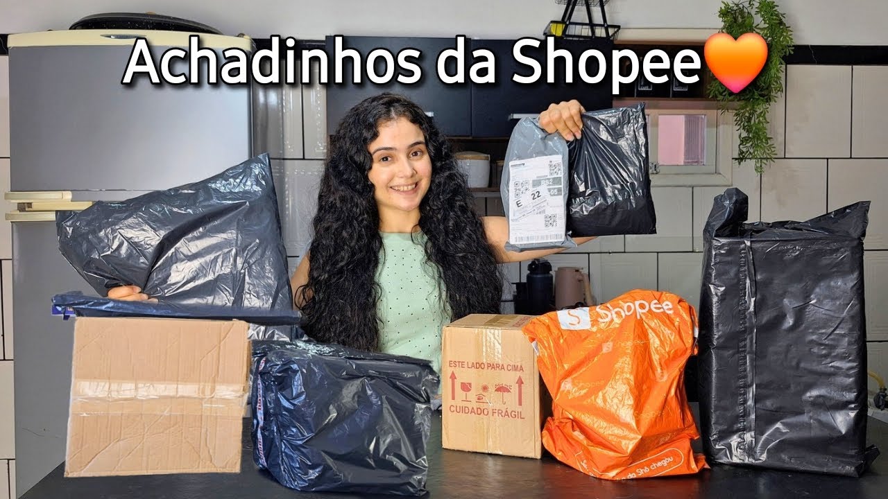 COMPRAS NA SHOPEE QUE VALERAM A PENA! 🎁 Skincare, Cabelo & Presentes de Natal