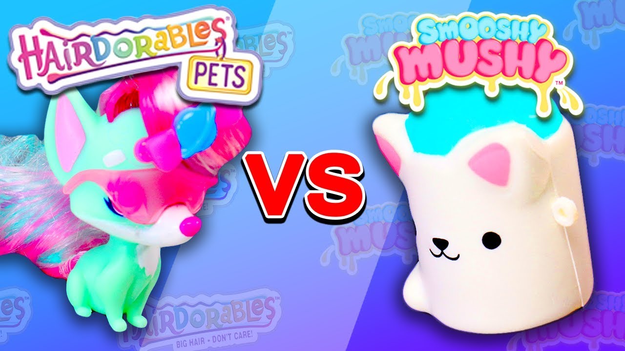 Hairdorables Pets vs Smooshy Mushy Minis - Who's Cuter NOW?!