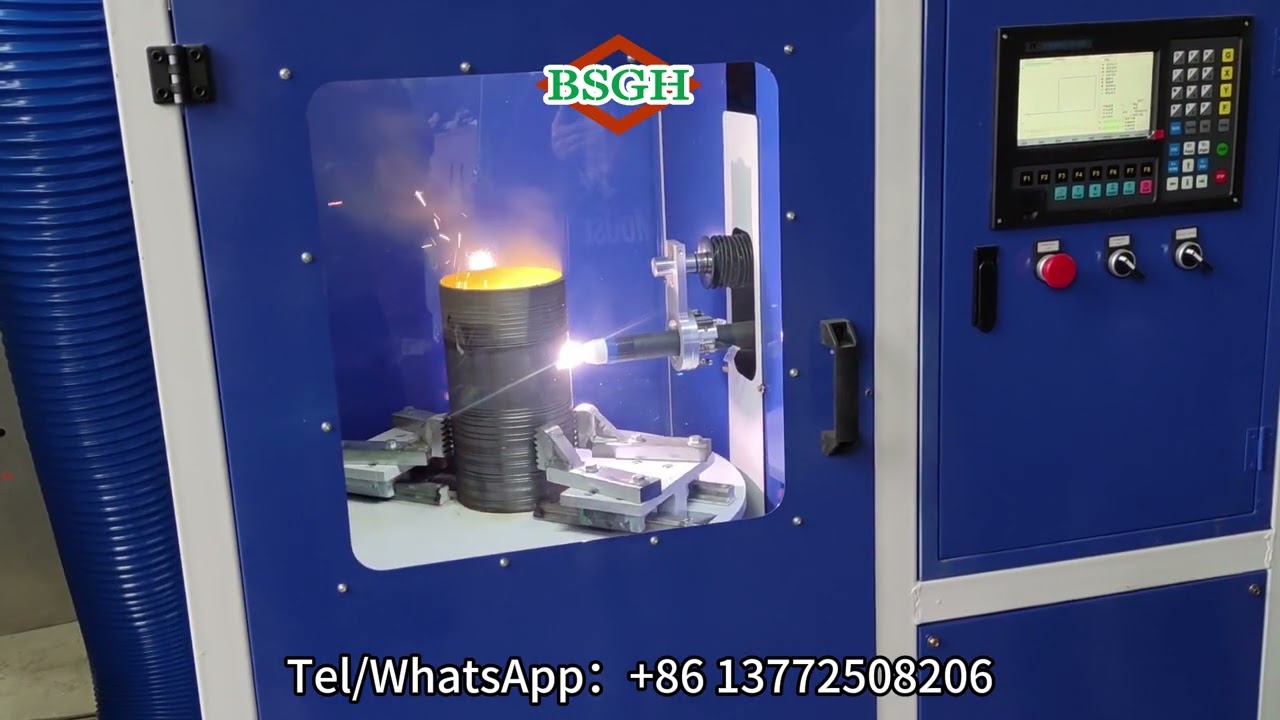 Plasma Compressor Shell Cutter | Compressor Recycling Machine For Cutting (Test For Italy Client)