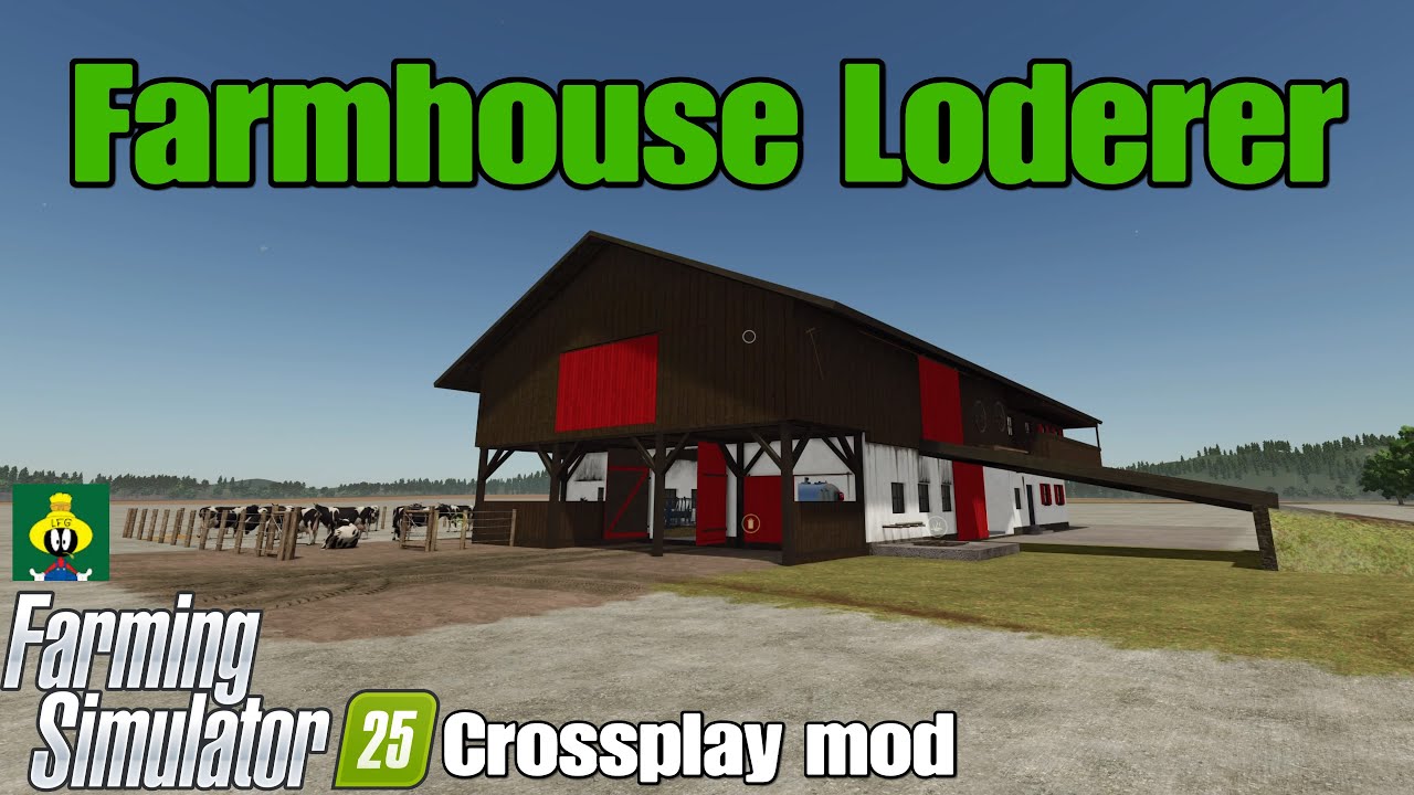 Farmhouse Loderer / мод кроссплея FS25