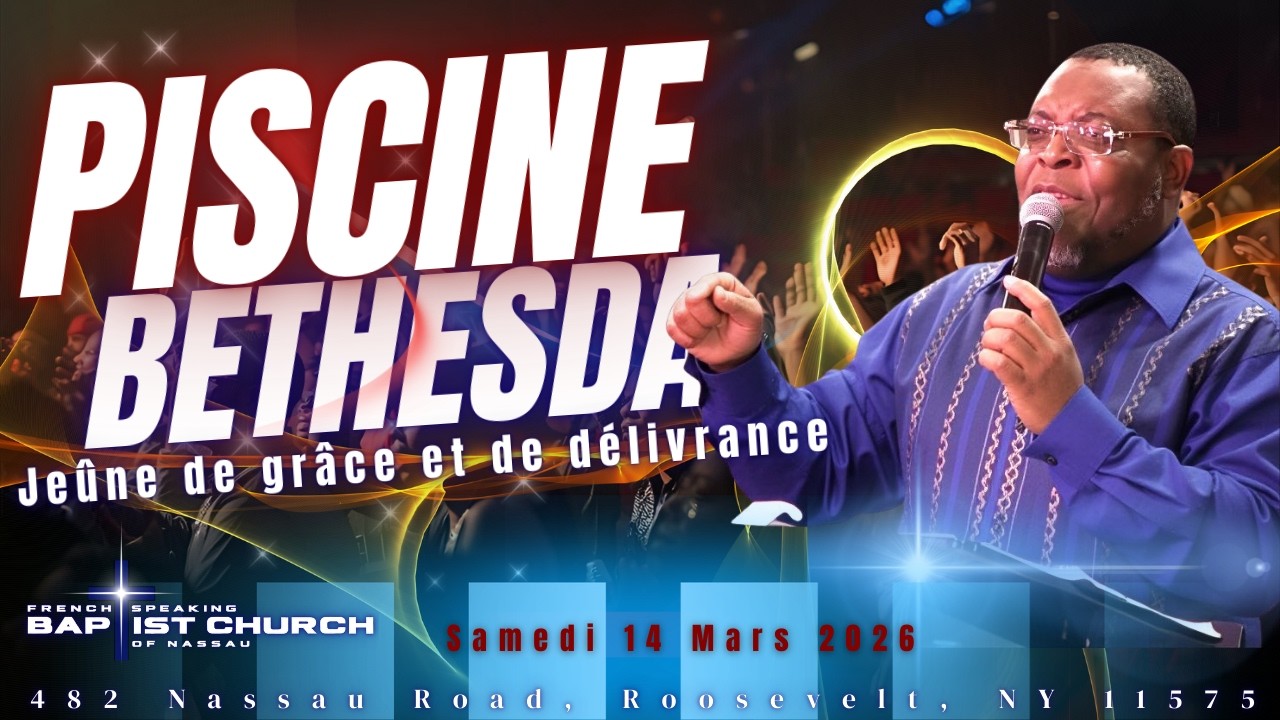 10:30 AM Jeûne Piscine de Bethesda | 03/14/2026