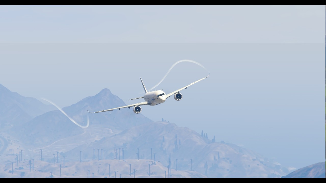 A320 Plane Caught Fire in Air After Engines Failure and Emergency Landing in Sea - GTA 5