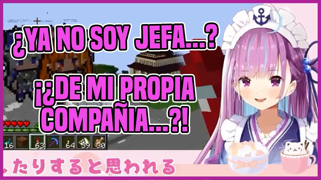 El triste final de la Shachou de Akukin - Hololive