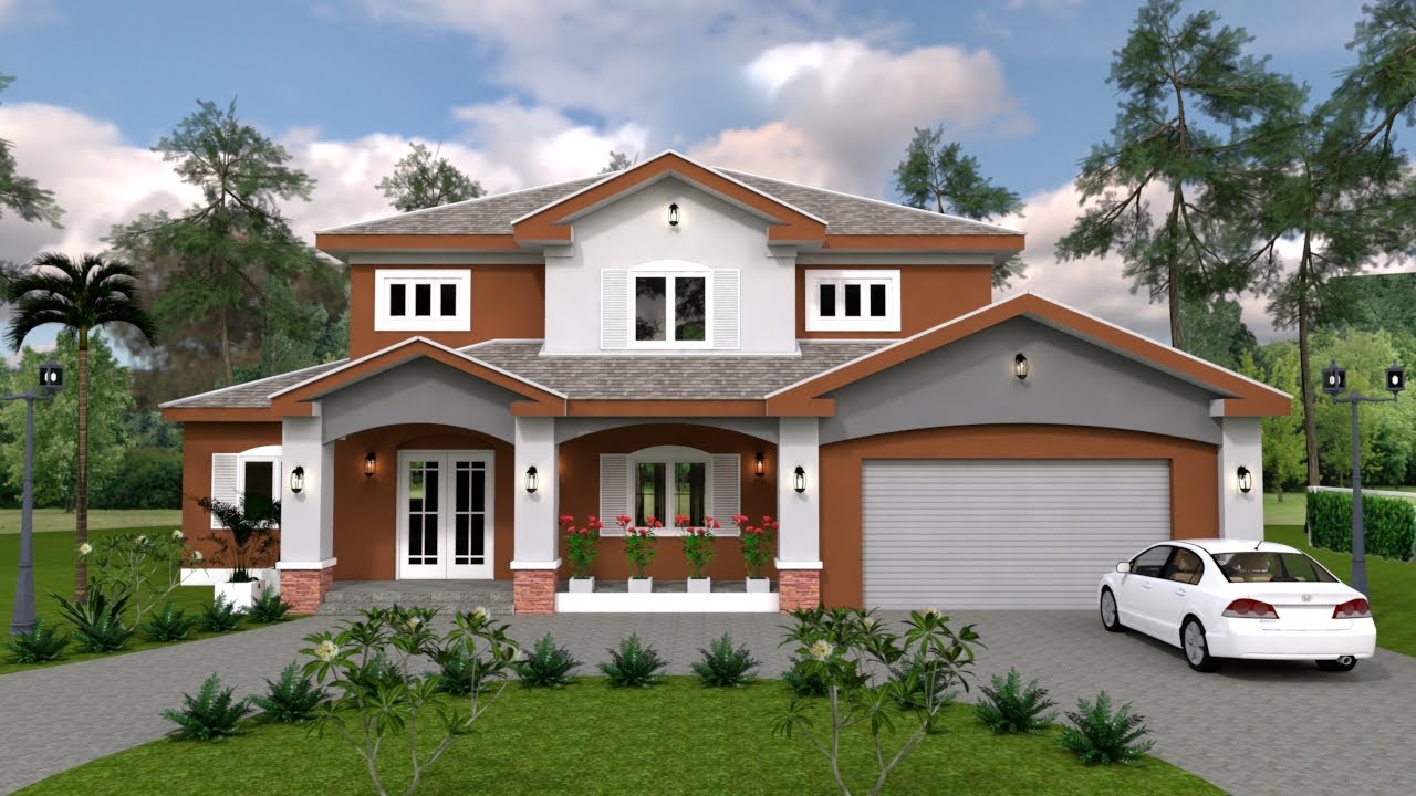 SketchUp Modeling Victorian House From Photo Size 14m3x18m