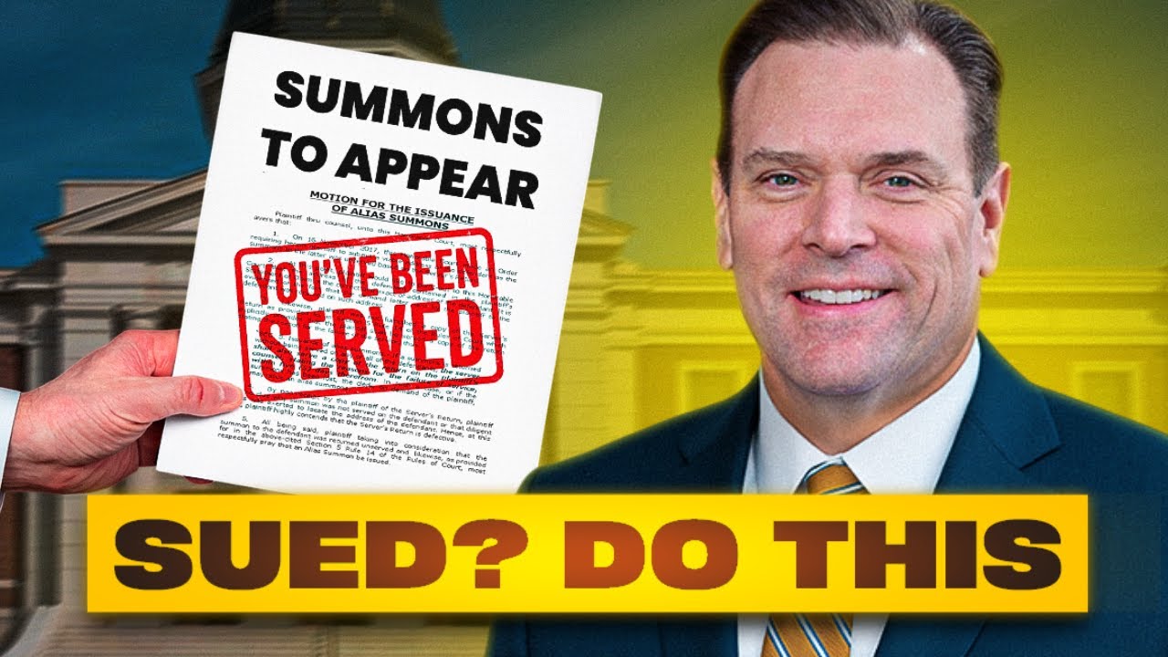 Sued by a Debt Collector Without Knowing? Do This!