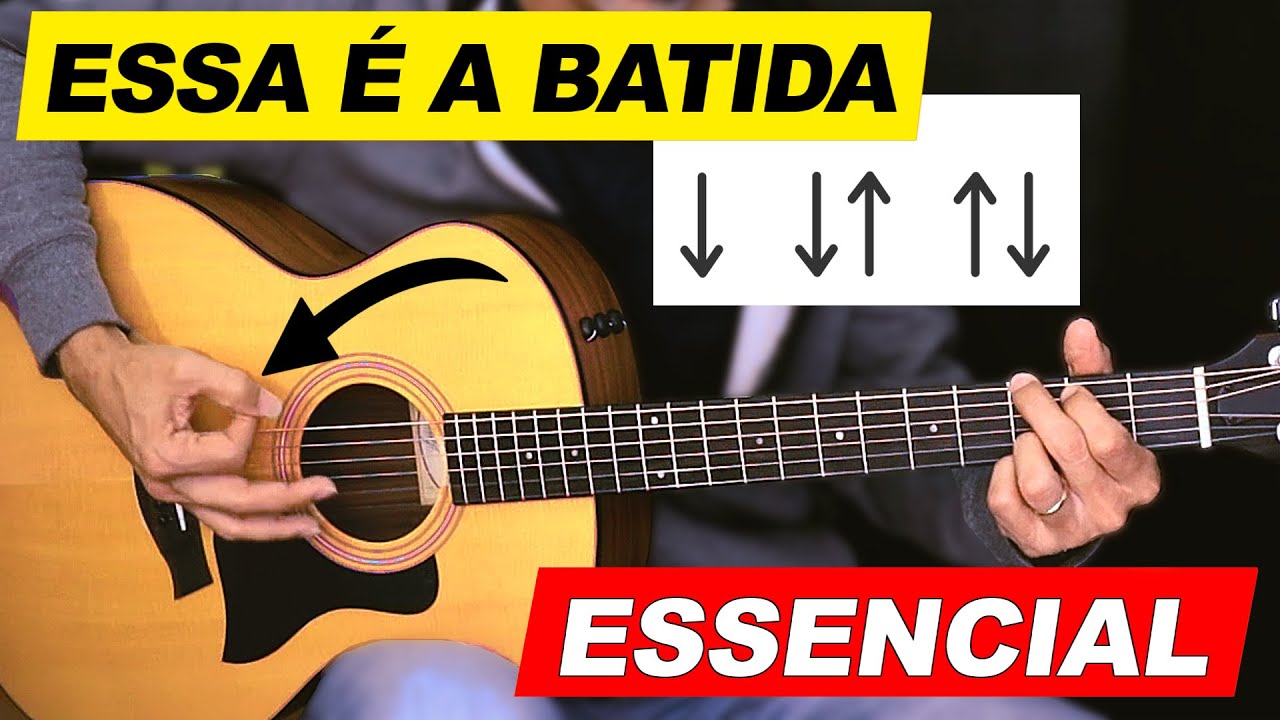 A BATIDA MAIS IMPORTANTE - Pra tocar de tudo - Prof. Sidimar Antunes🎸
