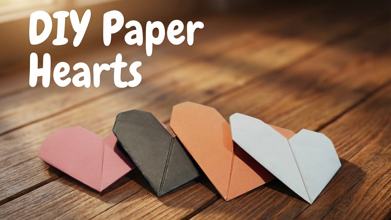 Cute Paper Heart ❤️ | Simple Craft