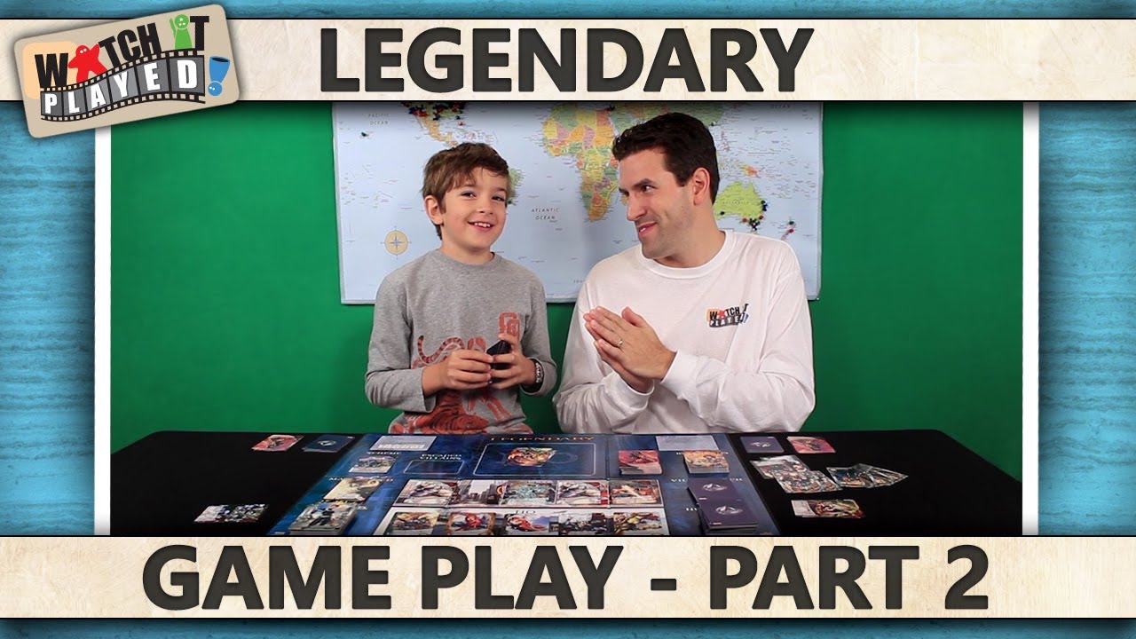 Legendary Marvel Deck Builder - Game Play 2