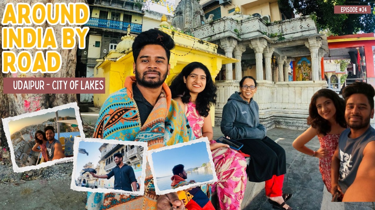 EP #24 All India Road Trip || ഇത്ര മനോഹരം ആയിരിക്കും എന്ന് കരുതിയില്ല! 😍 | ഉദയ്പൂർ സിറ്റി 