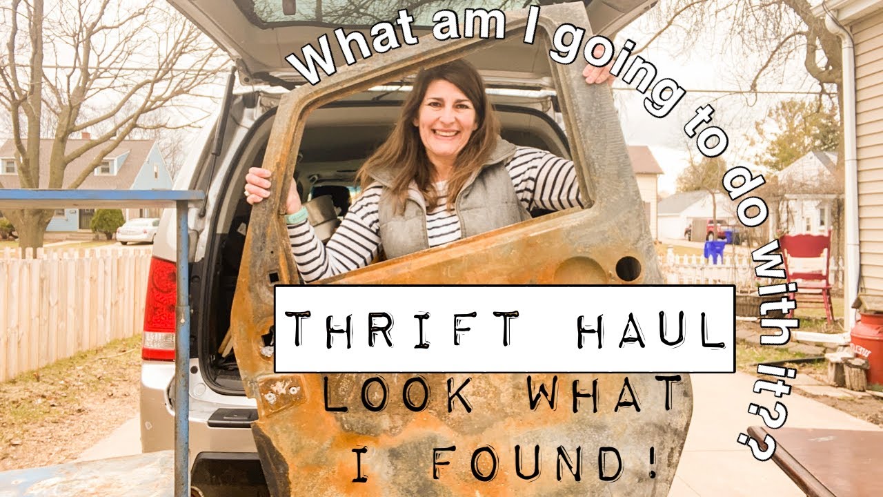 Thrift Haul - Curbside Finds - Look What I Found!! - Goodwill Bins - Trash to Treasures