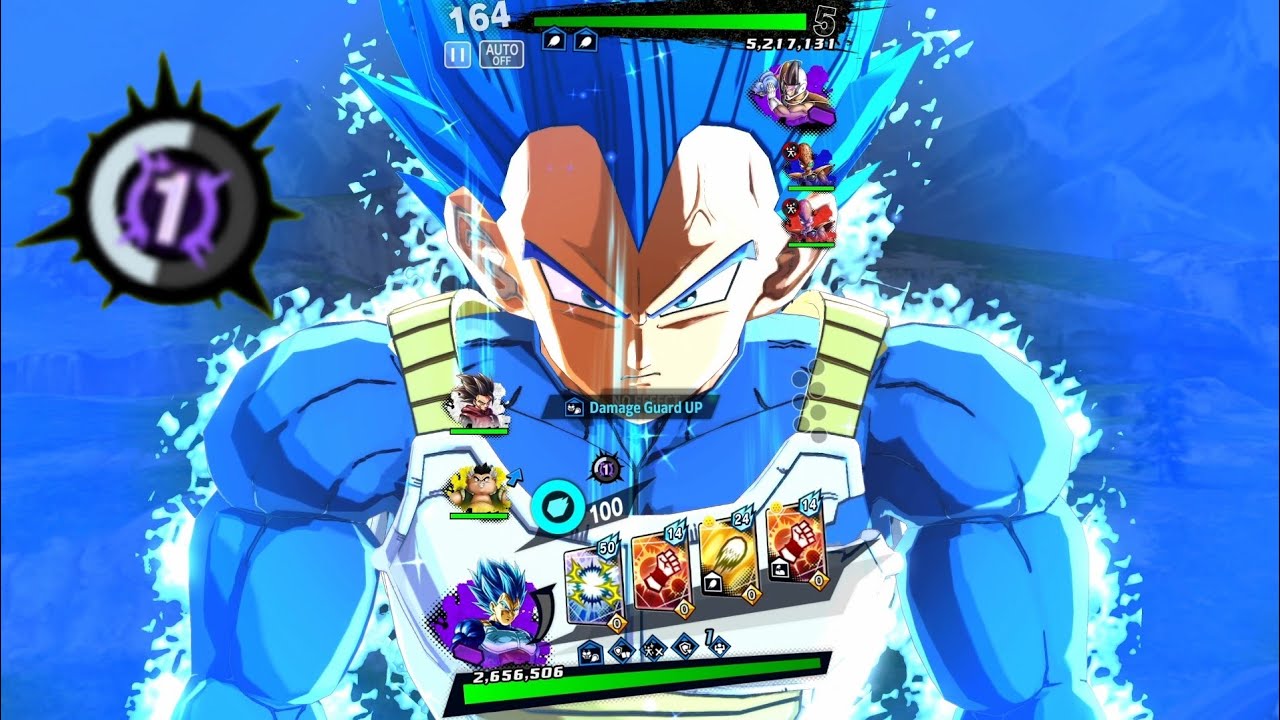 NEW LF Transforming SSBE Vegeta All Unseen Animations!!New Gauge!-Dragon Ball Legends