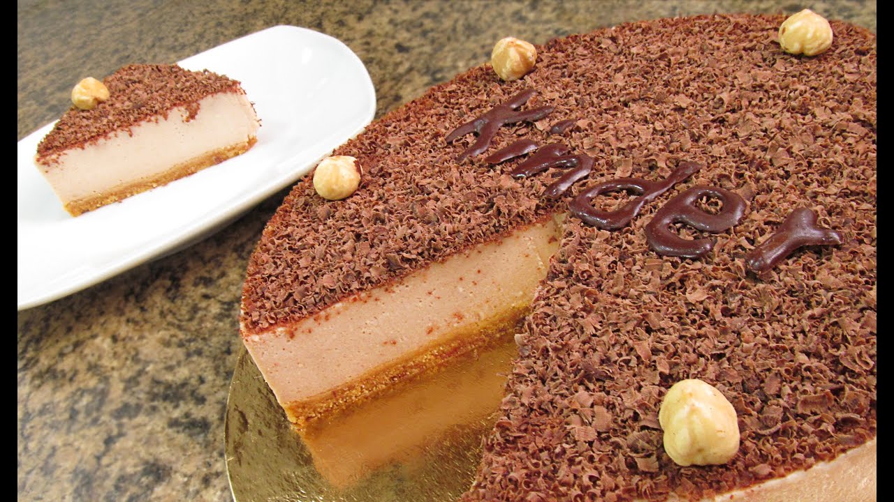 Tarta Kinder Bueno sin Horno