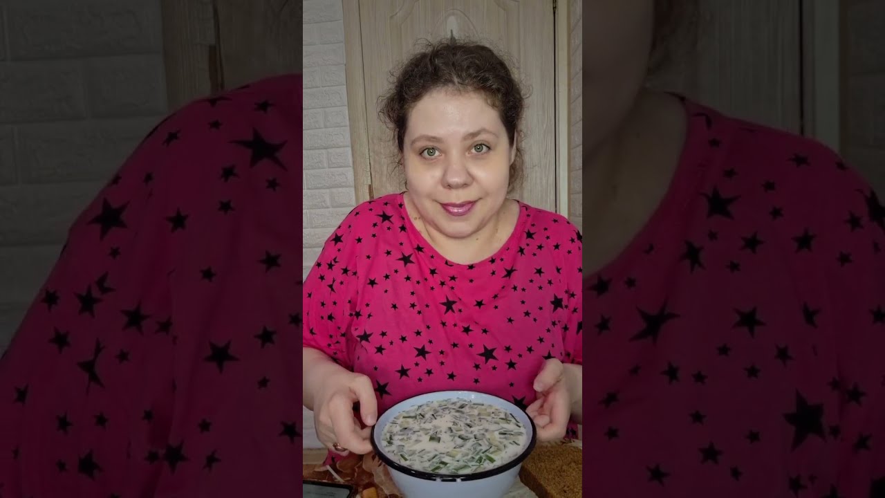 Мукбанг Окрошка/Ответ комментаторше-пикми