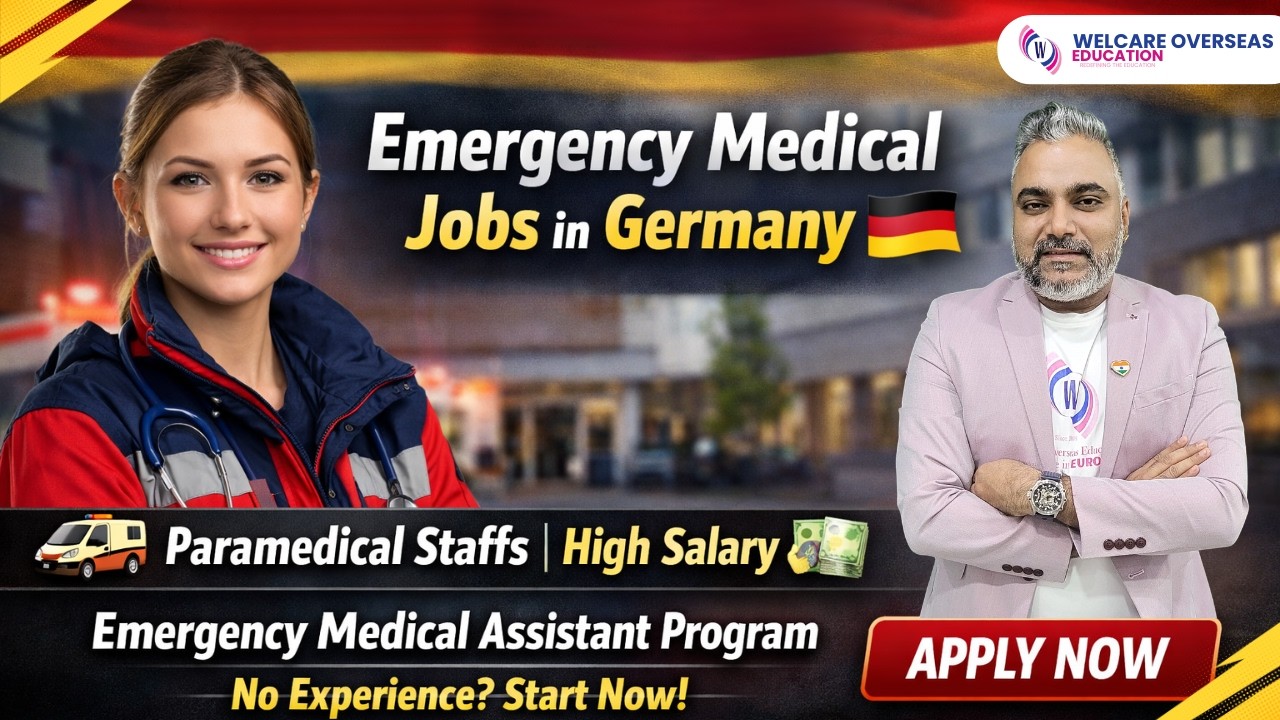 Jobs in Germany 🇩🇪 for Paramedical Staff | Apply Now