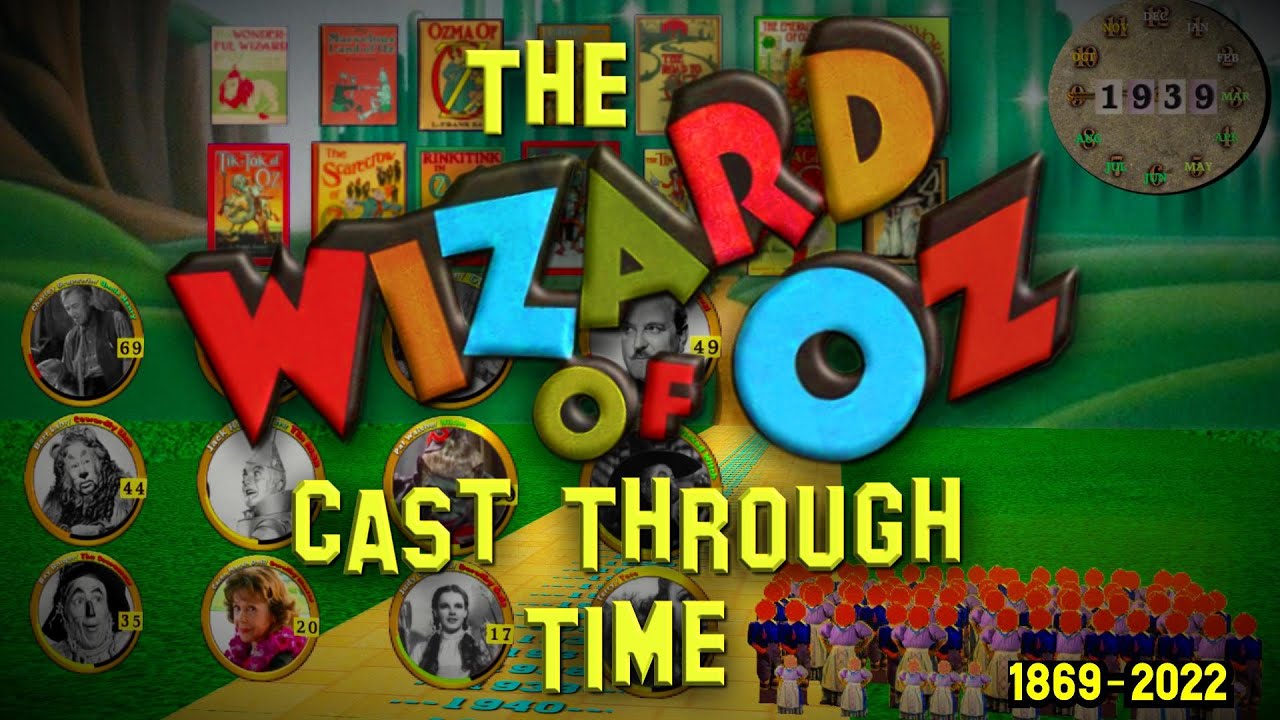The Wizard of Oz Cast Through Time (1869-2022)