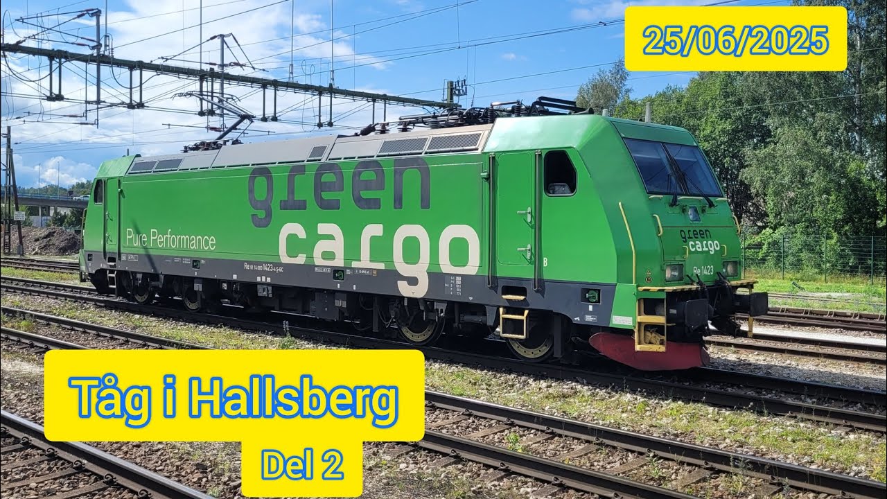 Tåg i Hallsberg, del 2, 25/06/2025