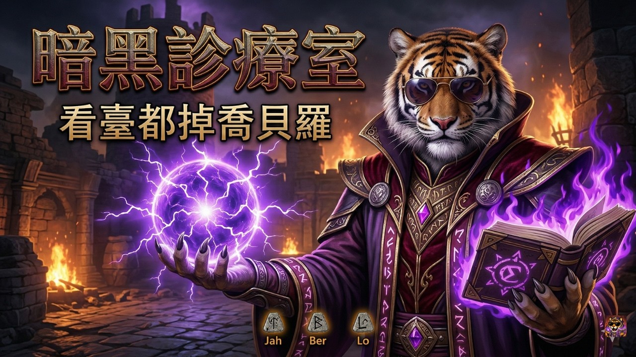 🔴【暗黑破壞神2 D2R】天啟術士 燒毀！房名右上角，無密碼｜ 信義虎 #d2r   #gaming #遊戲直播 #術士