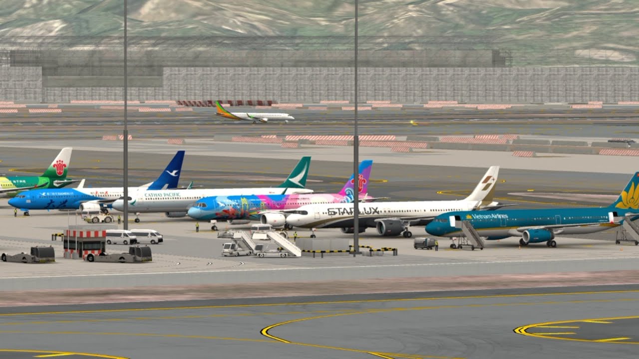 Purchasing New Stands at Hong Kong Airport | World of Airports | Gameplay