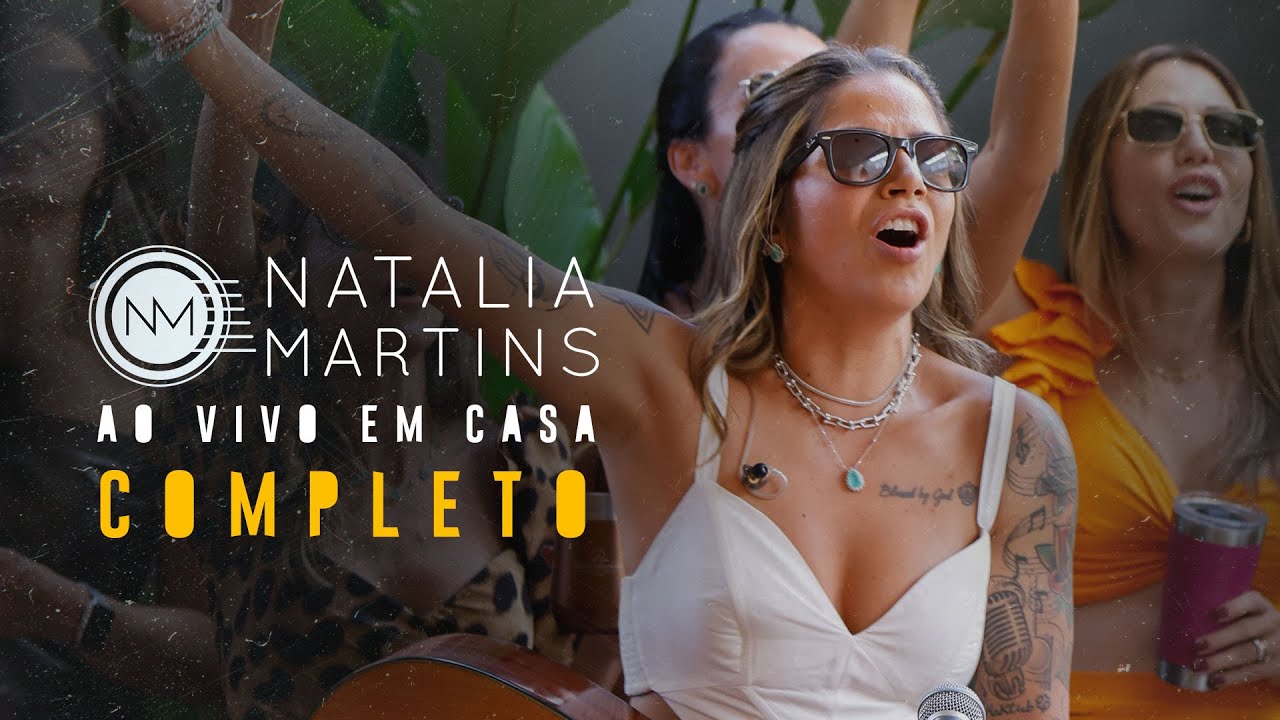 Nat&aacute;lia Martins - Ao Vivo Em Casa 2024 COMPLETO (DISPON&Iacute;VEL NO SPOTIFY)