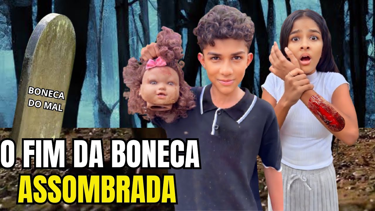 A BONECA MAL ASSOMBRADA VOLTOU!!! *Veja o que fizemos!