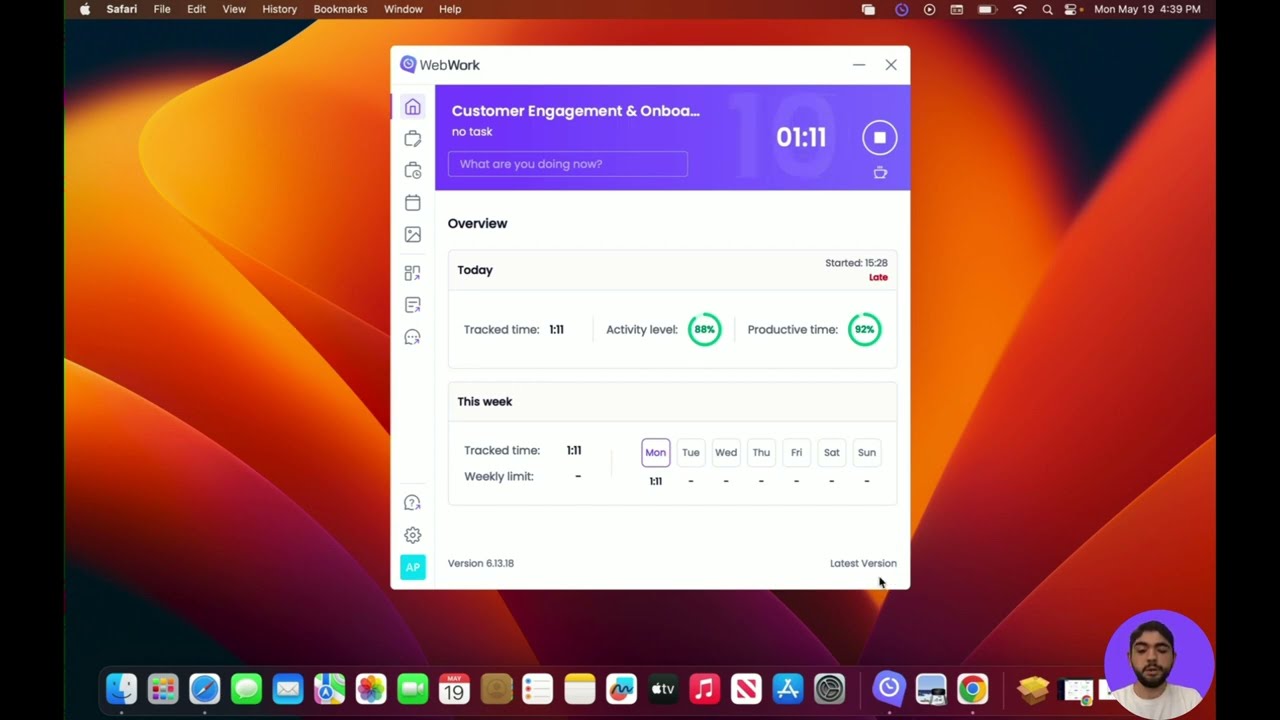 How to use the WebWork Desktop App?