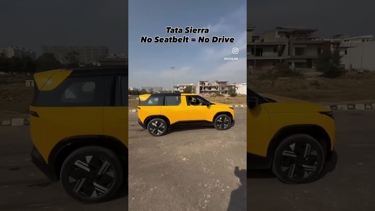 Tata Sierra hidden but important safety feature