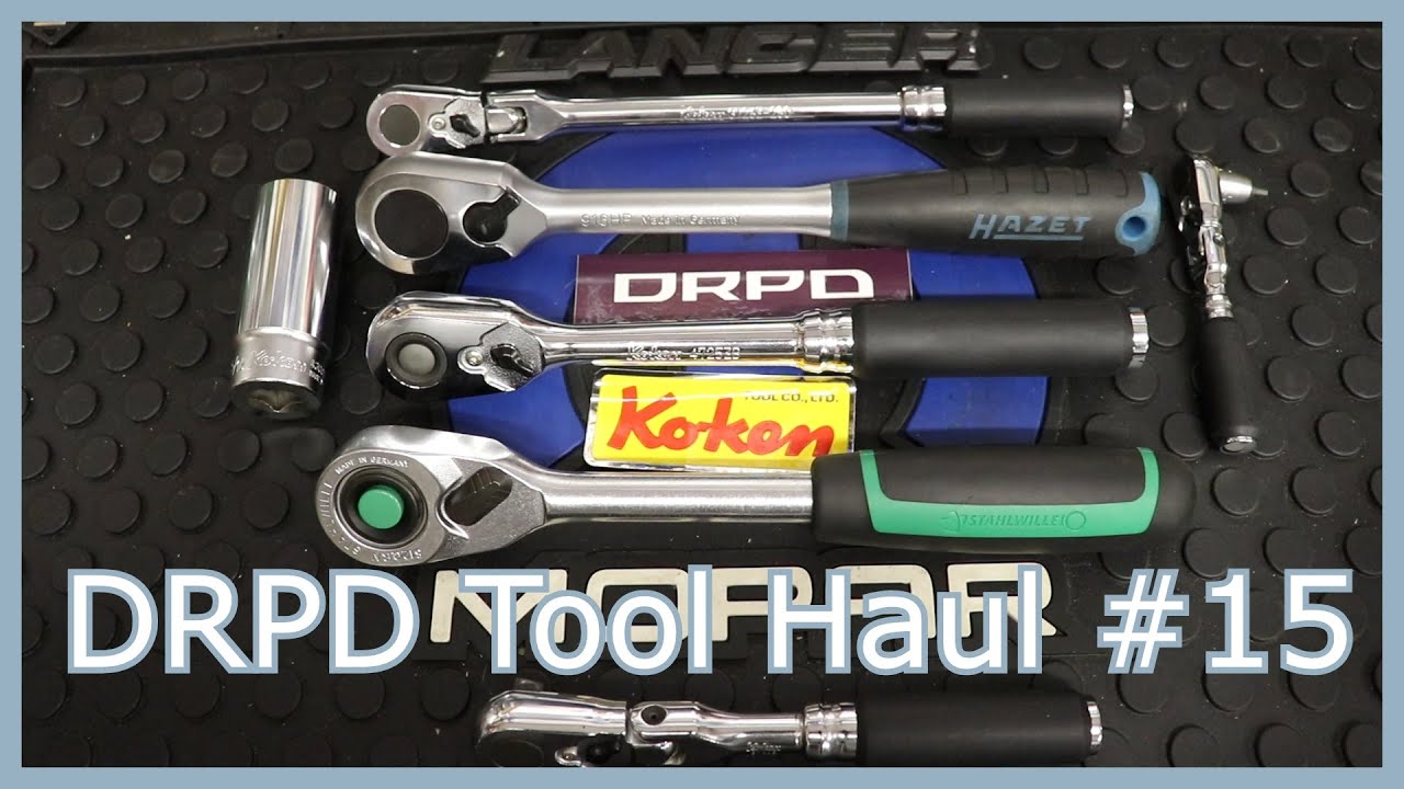 Koken 1/2" Drive 72 Tooth Quick Release Ratchet (DRPD Tool Haul #15)