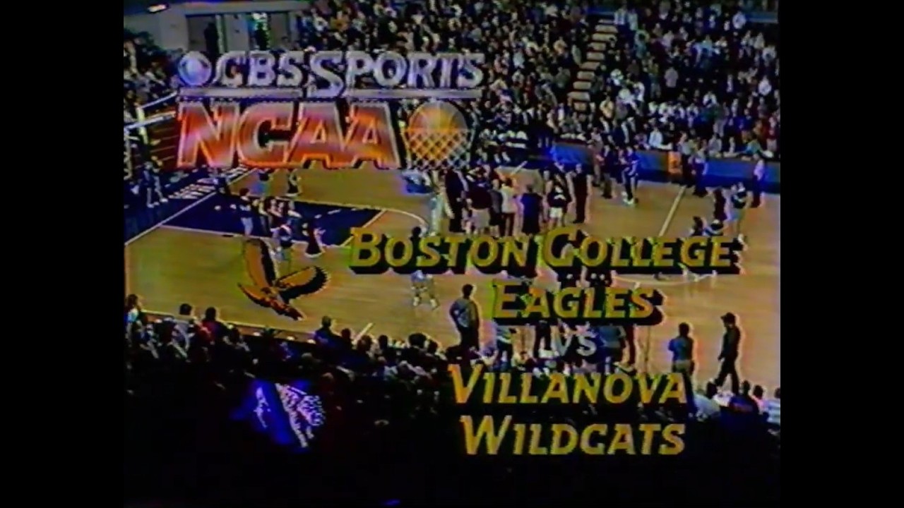 March 1, 1986 - Boston College at Villanova Wildcats Big East Action (Partial CBS Broadcast)