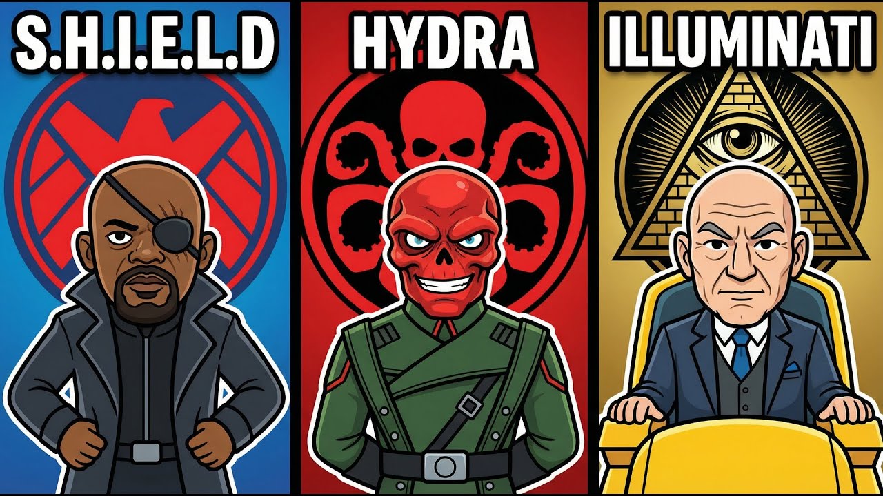 Every Secret Organization in Marvel EXPLAINED in Detail