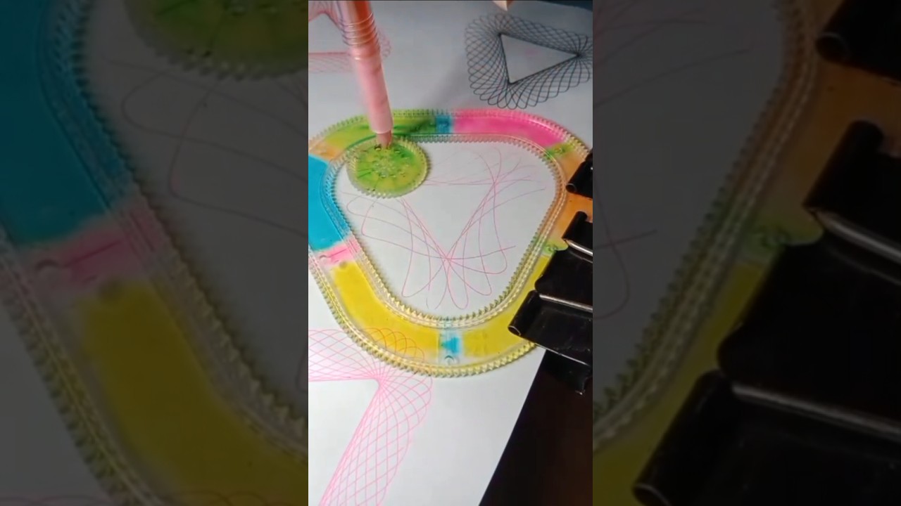 23AUF Mindful Mandalas: Calming Patterns for Inner Peace #spirograph #calming #relaxing