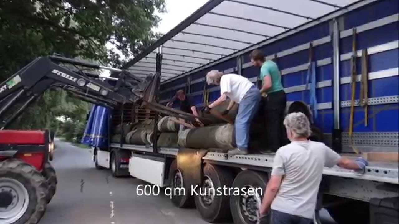 Kunstrasen für Pferde Gnadenhof Gaias Traum