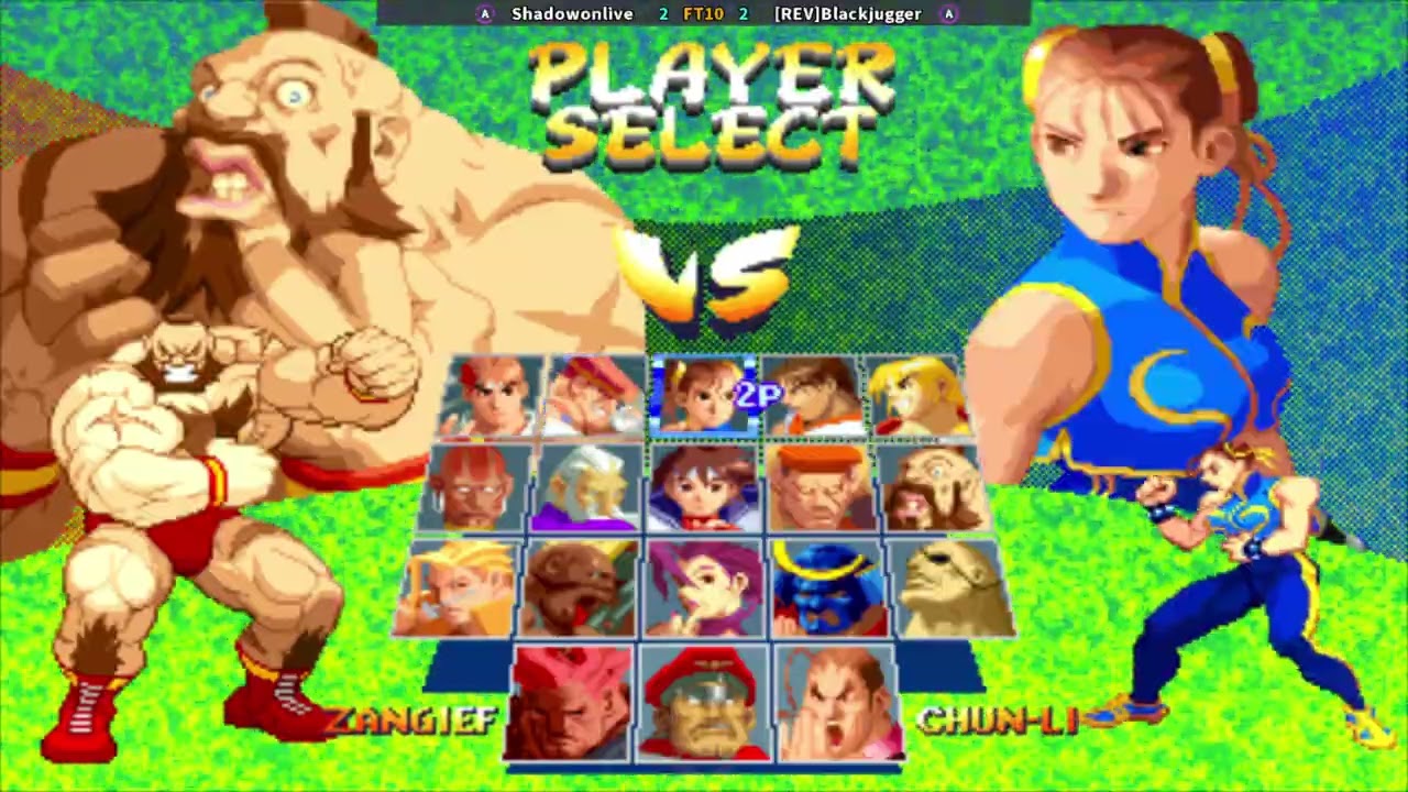 Street Fighter Alpha 2 Shadowonlive (BR) Vs [REV]Blackjugger (BR) || Play Date 10 Mar 26