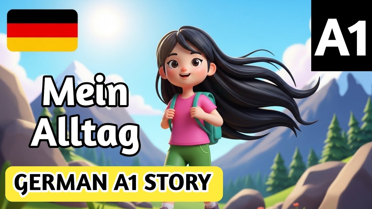 LEARN GERMAN | Easy German A1 Story | mein Alltag (My Daily Life)