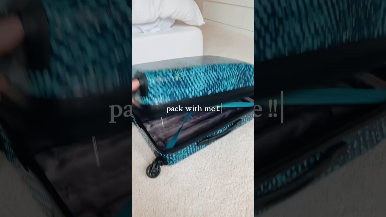 pack with me for florida!! #music #florida #summer #shorts
