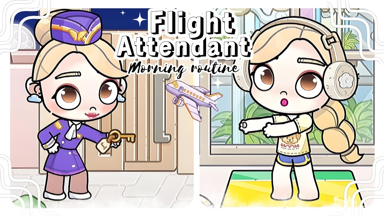 My Morning routine as a Flight Attendant ✈️ | Avatar World