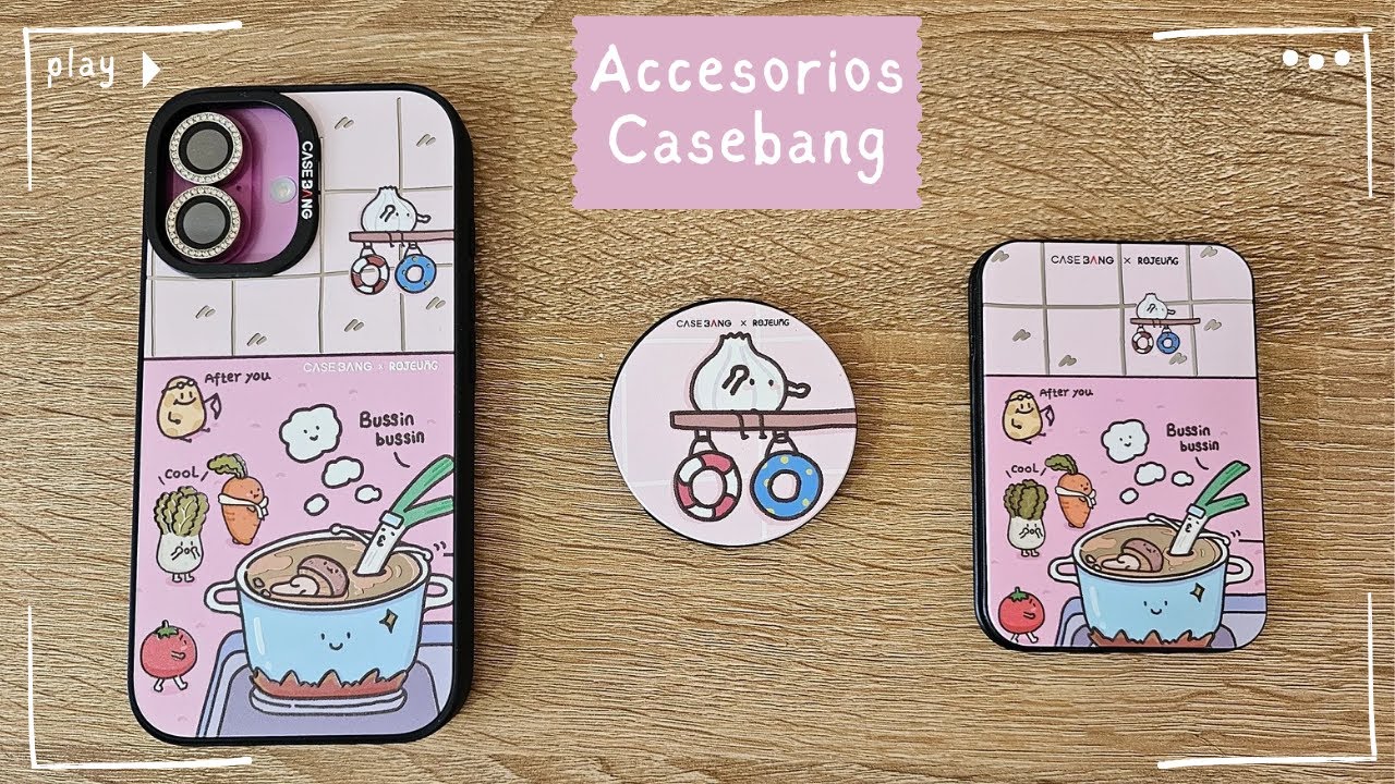Accesorios Casebang 🌷 Unboxing Aesthetic | Iphone 16