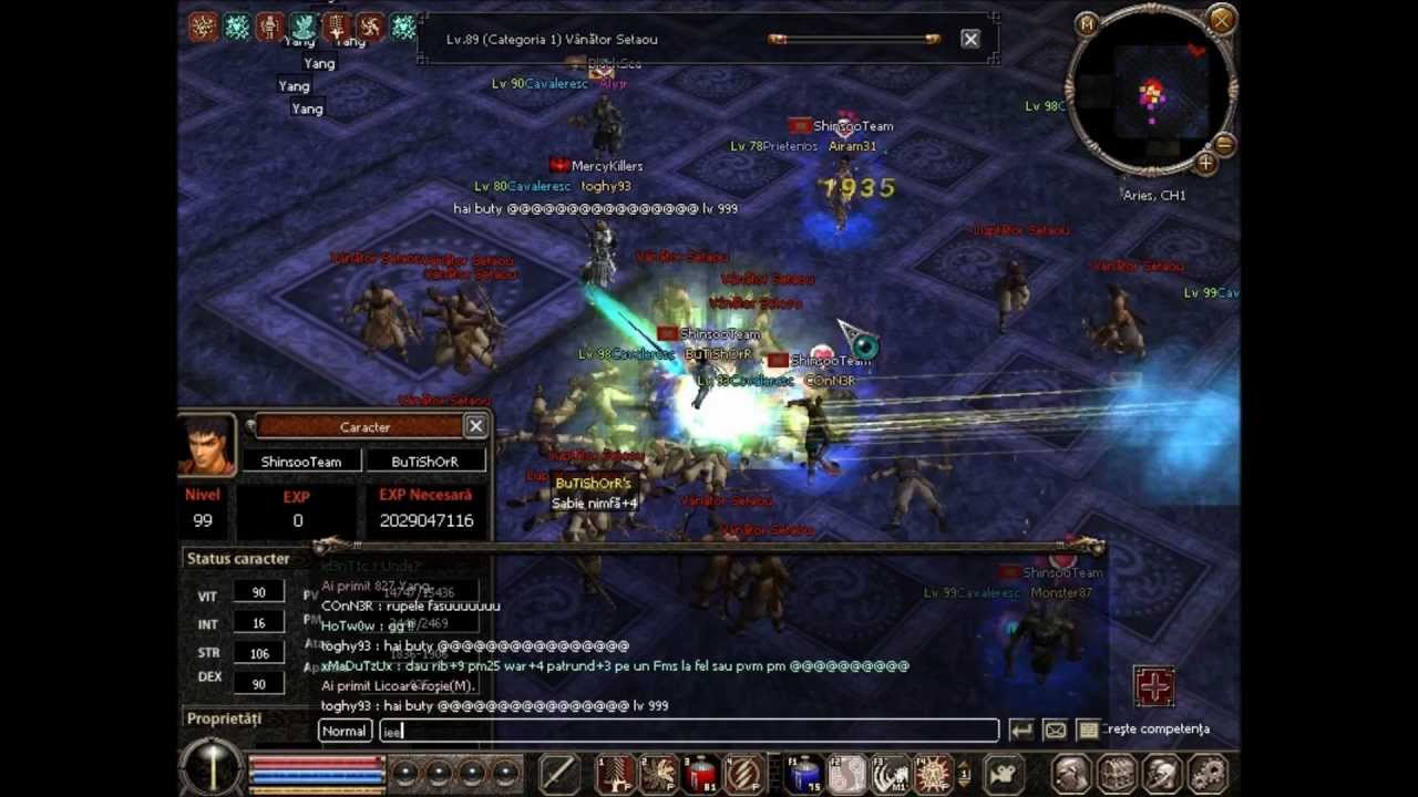 BuTiShOrR Lvl 99! and say bye bye metin2 ro!!
