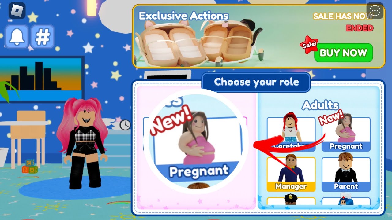 NEW ROLE in Twilight Daycare🤰🏻
